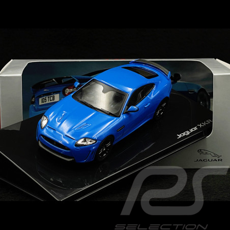 JAGUAR XKR-S 2011 bleu de france 1/43 Ixo 50JDCAXKRS