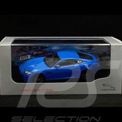 JAGUAR XKR-S 2011 bleu de france 1/43 Ixo 50JDCAXKRS