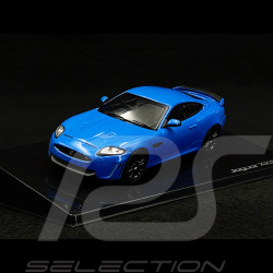 JAGUAR XKR-S 2011 bleu de france 1/43 Ixo 50JDCAXKRS