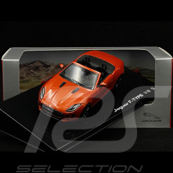 JAGUAR F-TYPE S V8 SPIDER 2016 orange 1/43 Ixo 50JDCAFTV8