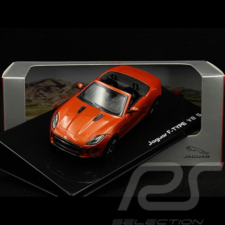 JAGUAR F-TYPE S V8 SPIDER 2016 orange 1/43 Ixo 50JDCAFTV8