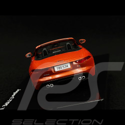 JAGUAR F-TYPE S V8 SPIDER 2016 orange 1/43 Ixo 50JDCAFTV8