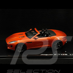 JAGUAR F-TYPE S V8 SPIDER 2016 orange 1/43 Ixo 50JDCAFTV8