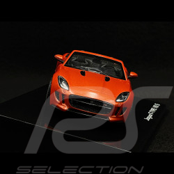 JAGUAR F-TYPE S V8 SPIDER 2016 orange 1/43 Ixo 50JDCAFTV8