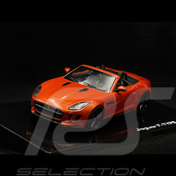 JAGUAR F-TYPE S V8 SPIDER 2016 orange 1/43 Ixo 50JDCAFTV8