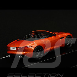 JAGUAR F-TYPE S V8 SPIDER 2016 orange 1/43 Ixo 50JDCAFTV8