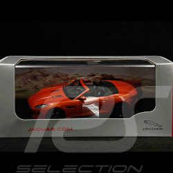 JAGUAR F-TYPE S V8 SPIDER 2016 orange 1/43 Ixo 50JDCAFTV8