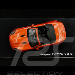 JAGUAR F-TYPE S V8 SPIDER 2016 orange 1/43 Ixo 50JDCAFTV8