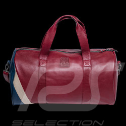 Leather Sport Bag Steve McQueen Indian Dunes 1970 Motocross Dark Red 27481-4010