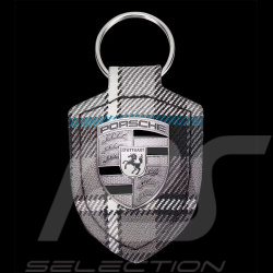 Porsche Keyring 911 Turbo Crest 50th Anniversary Tartan Turbonite WAP0503690S50Y