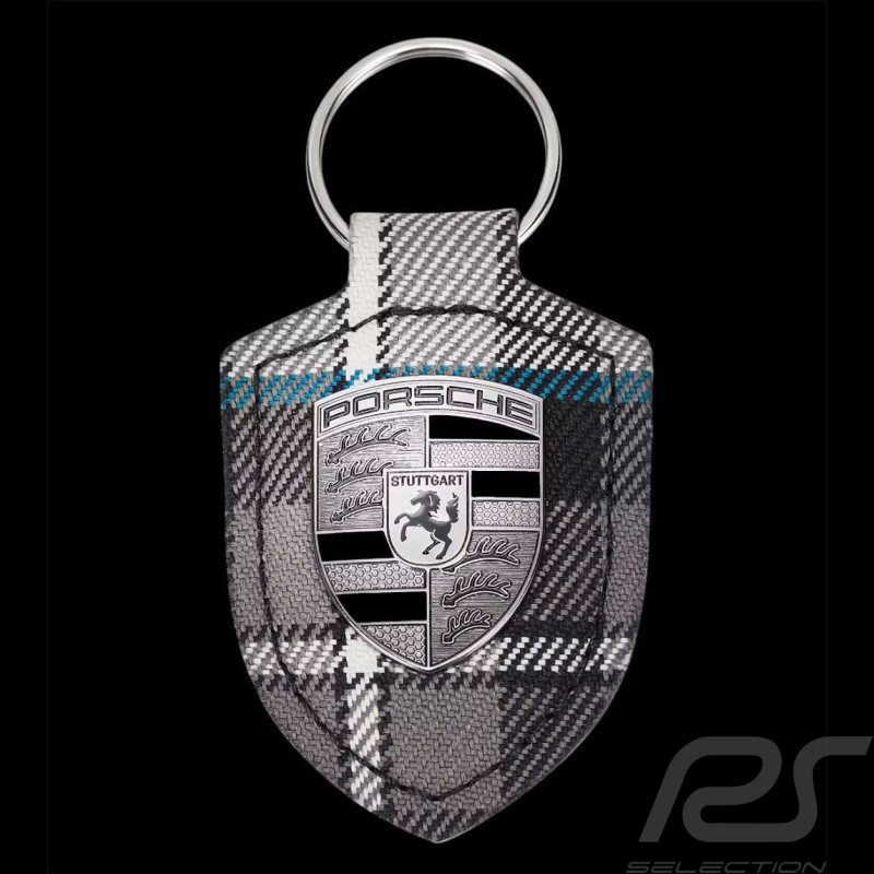 Porte-clés Porsche 911 Turbo écusson 50 ans Anniversaire Tartan Turbonite WAP0503690S50Y