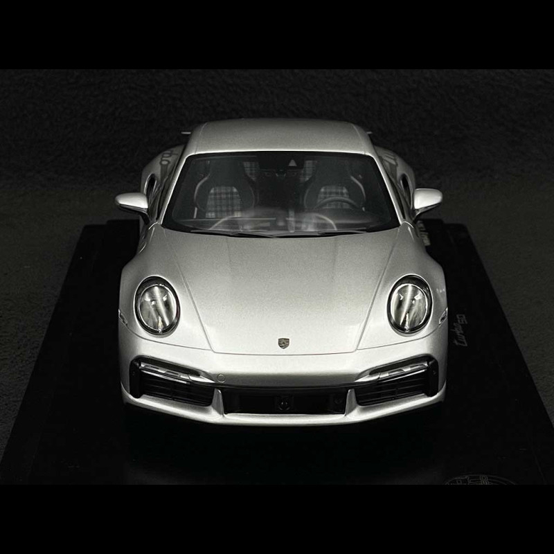 Porsche 911 Turbo Type 992 2024 50th Anniversary GT Silver 1/18