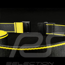 Porsche Schlüsselring Halsband schwarz / gelb GT4 Clubsport collection WAP3400020LCLS