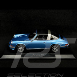 Porsche 911 S Targa 2.4 1973 Bleu Métallique 1/18 Norev 187646