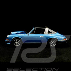 Porsche 911 S Targa 2.4 1973 Bleu Métallique 1/18 Norev 187646