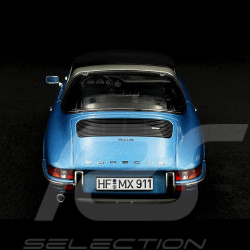 Porsche 911 S Targa 2.4 1973 Bleu Métallique 1/18 Norev 187646