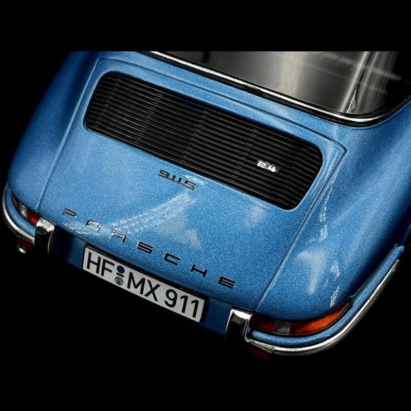 Porsche 911 S Targa 2.4 1973 Metallic Blue 1/18 Norev 187646