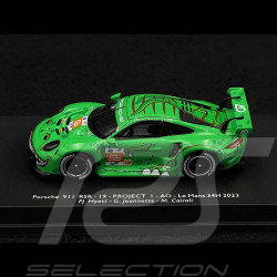 Porsche 911 RSR-19 Typ 991 n° 56 Rexy Project 1 24h Le Mans 2023 1/87 Spark 87S165