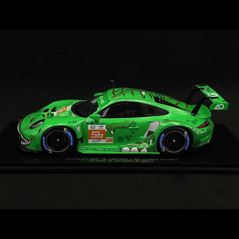 Spark Porsche 911 RSR-19 #56 AO Racing REXY 24h Le Mans 2023 – 1/12 Résine