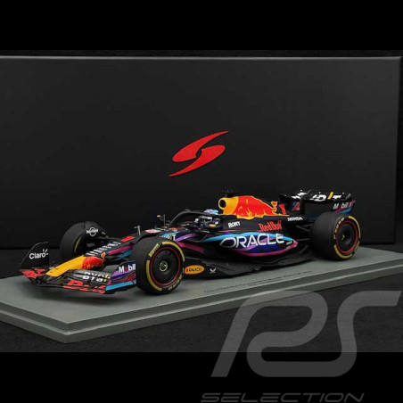 Max Verstappen Red Bull Racing RB19 n° 1 Winner GP Miami 2023 F1 1/18 Spark 18S895