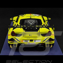 Ferrari 488 GT3 n° 71 Iron Lynx 3ème 24h Spa 2022 1/18 Looksmart LS18RC018