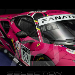 Ferrari 488 GT3 n° 83 Iron Dames Vainqueur 24h Spa 2022 1/18 Looksmart LS18RC019