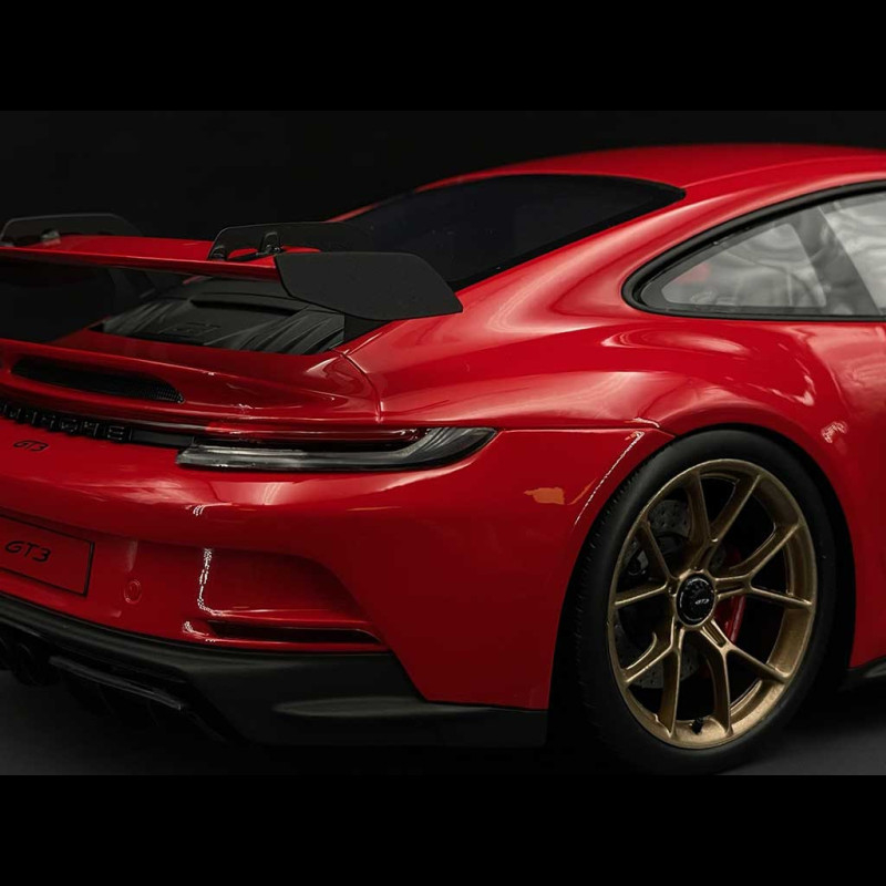 Schuco 1:18 Porsche 911  992  GT3 Année De Construction 2022 Gardes Rouge 450052600