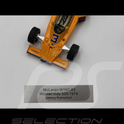 McLaren Set Vainqueur Indianapolis 1974 / GP Monaco 1984 / 24h Le Mans 1995 1/43 Spark SP529