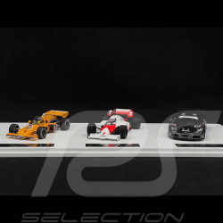 McLaren Set Sieger Indianapolis 1974 / GP Monaco 1984 / 24h Le Mans 1995 1/43 Spark SP529