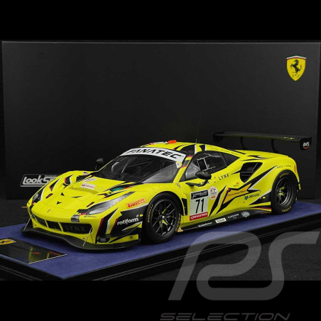 Ferrari 488 GT3 n° 71 Iron Lynx 3. 24h Spa 2022 1/18 Looksmart LS18RC018