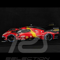 Ferrari 499P n° 51 Vainqueur 24h Le Mans 2023 1/12 Looksmart LS1210