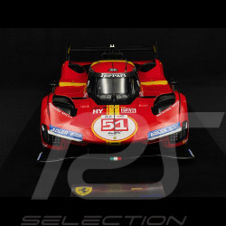 Ferrari 499P n° 51 Vainqueur 24h Le Mans 2023 1/12 Looksmart LS1210