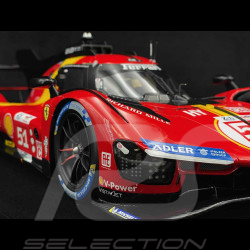 Ferrari 499P n° 51 Vainqueur 24h Le Mans 2023 1/12 Looksmart LS1210