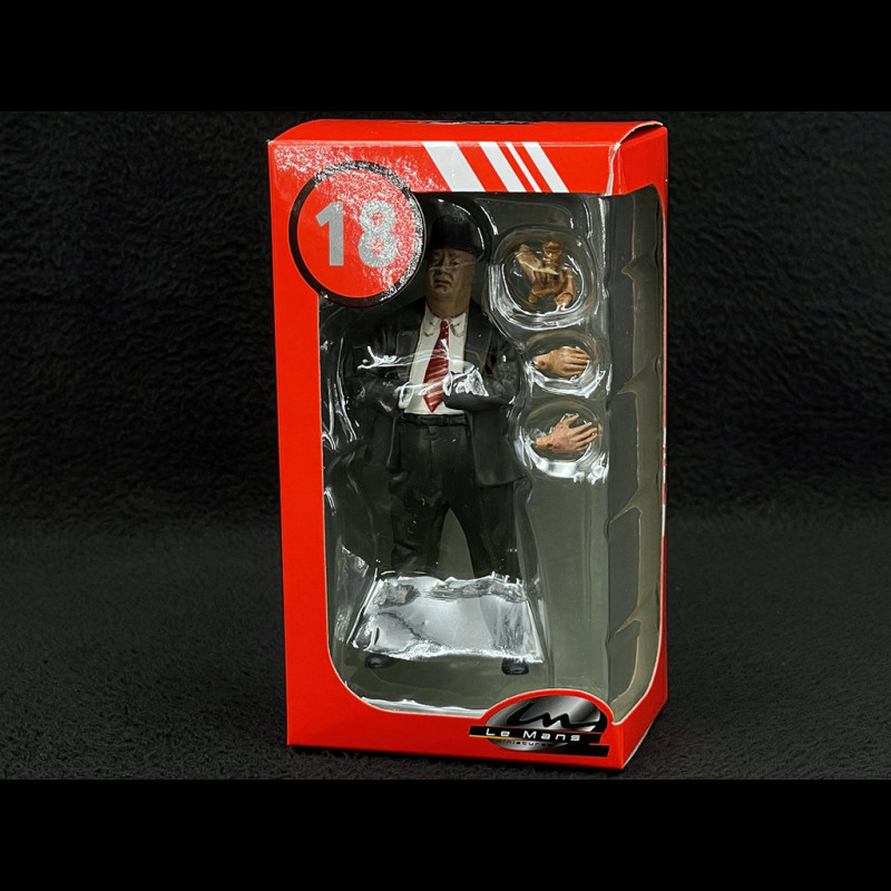 Figurine Alfred Neubauer 1/18 – VROOM, Résine, Non Peinte, Pour CMC Minichamps
