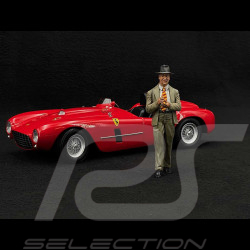 Duo Figurines Enzo Ferrari / Alfred Neubauer Diorama 1/18 Le Mans Miniatures