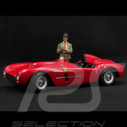 Enzo Ferrari Figur Diorama 1/18 Le Mans Miniatures FLM118038