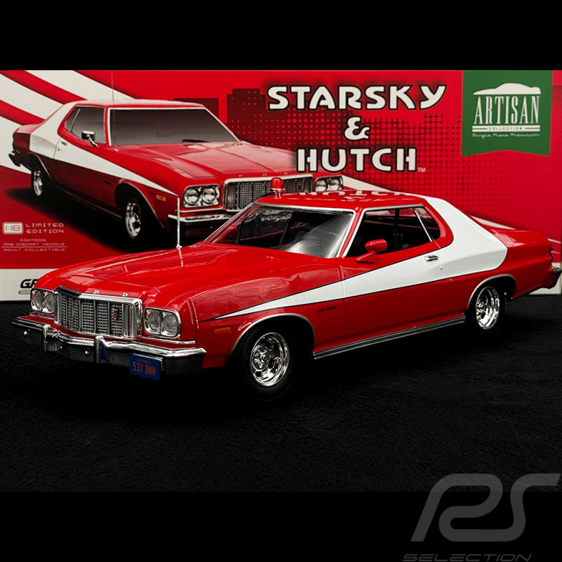 Ford Gran Torino 1976 Starsky & Hutch Rot 1/18 Greenlight GL19017