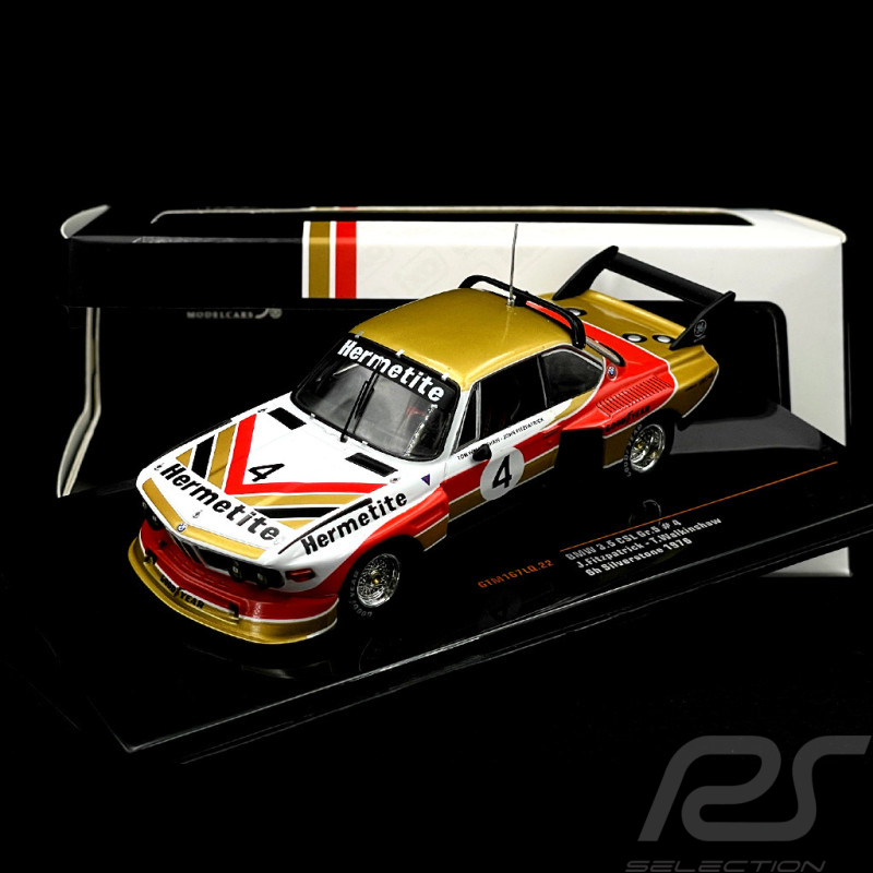 BMW 3.5 CSL Gr.5 N° 4 Winner 6h Silverstone 1976 1/43 Ixo Models GTM167LQ.22