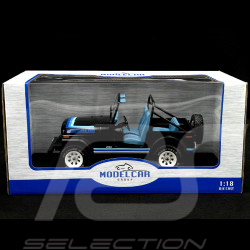 Jeep CJ-7 Golden Eagle 1980 Black / Blue 1/18 Modelcar Group MCG18281