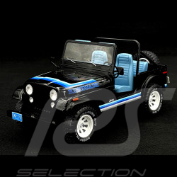 Jeep CJ-7 Goldener Adler 1980 Schwarz / Blau 1/18 Modelcar Group MCG18281