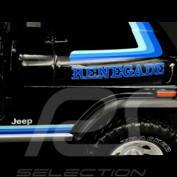 Jeep CJ-7 Golden Eagle 1980 Black / Blue 1/18 Modelcar Group MCG18281