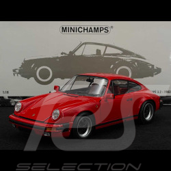 Porsche 911 Carrera 3.2 Coupé 1983 Guards Red 1/18 Minichamps 100063021