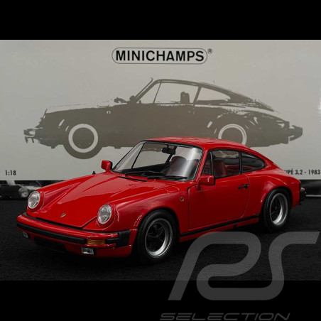 Porsche 911 Carrera 3.2 Coupé 1983 Guards Red 1/18 Minichamps 100063021