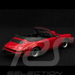 Porsche 911 Carrera 3.2 Cabriolet 1983 Indischrot 1/18 Minichamps 100063030