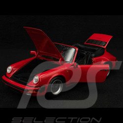 Porsche 911 Carrera 3.2 Cabriolet 1983 Guards Red 1/18 Minichamps 100063030