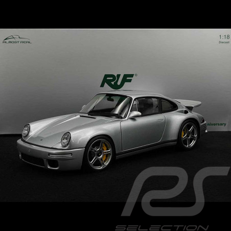 Porsche 911 Ruf CTR Anniversary 2017 Argent GT 1/18 Almost Real ALM880303