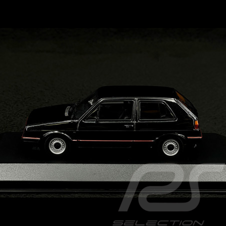 Volkswagen Golf II GTI 1985 Black Metallic 1/43 Minichamps 940054125