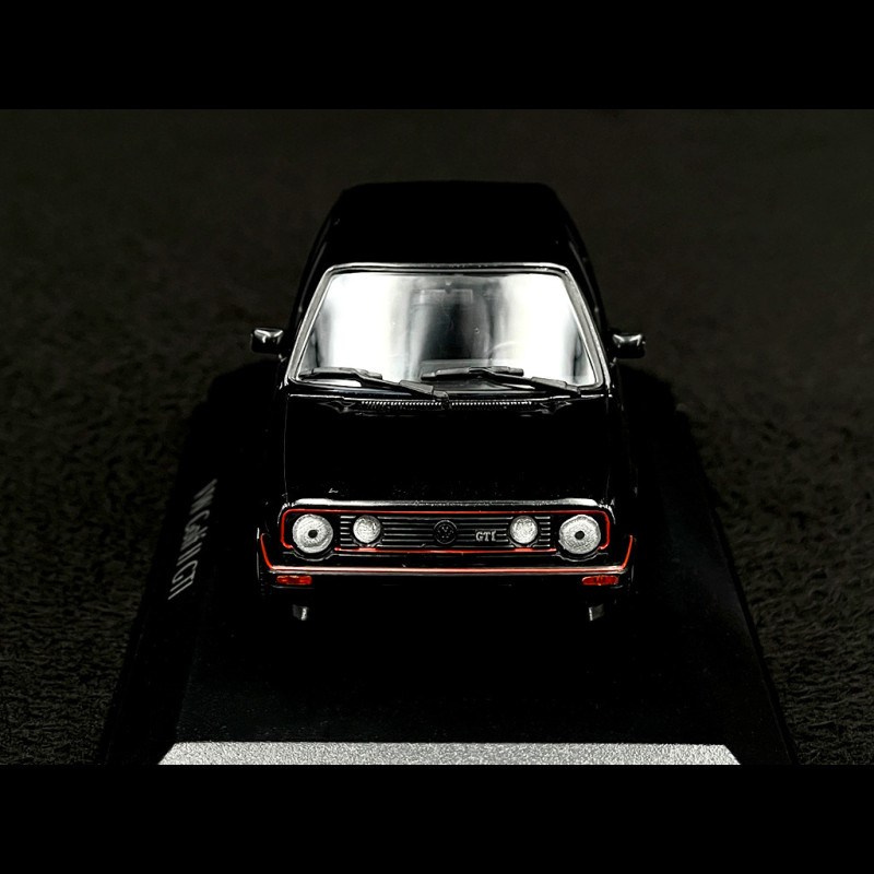 Volkswagen Golf II GTI 1985 Black Metallic 1/43 Minichamps 940054125