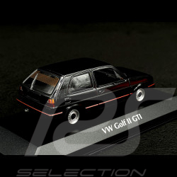 Volkswagen Golf II GTI 1985 Black Metallic 1/43 Minichamps 940054125