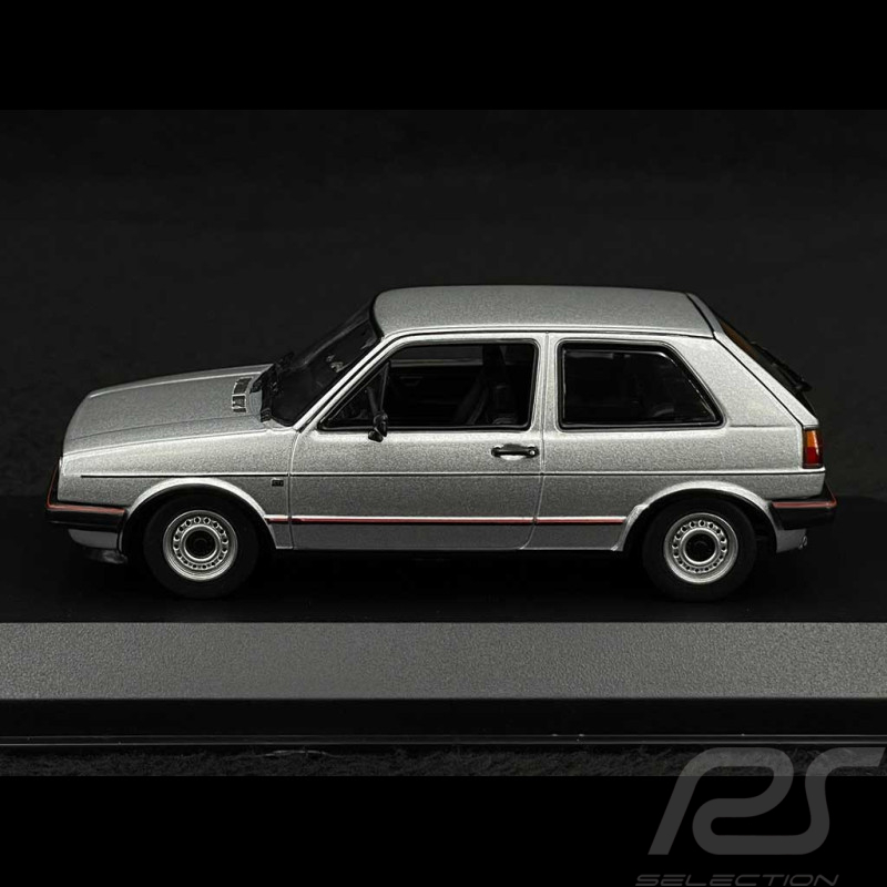 Volkswagen Golf II GTI 1985 Gris Argent Métallisé 1/43 Minichamps 940054126